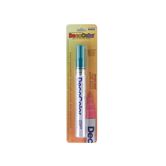 Uchida 300-C-73 Marvy Deco Color Broad Point Paint Marker, Teal