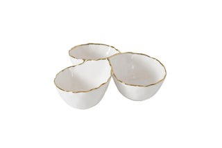 Pampa Bay Kitchen, Medium, White and Gold