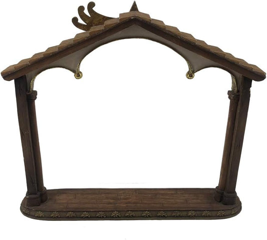 Comfy Hour The Story of Jesus Nativity Scene Collection 9" Nativity Creche Accessory for Christmas Holy Family Nativity Set, Stable for Nativity Scene Figurines, Polyresin