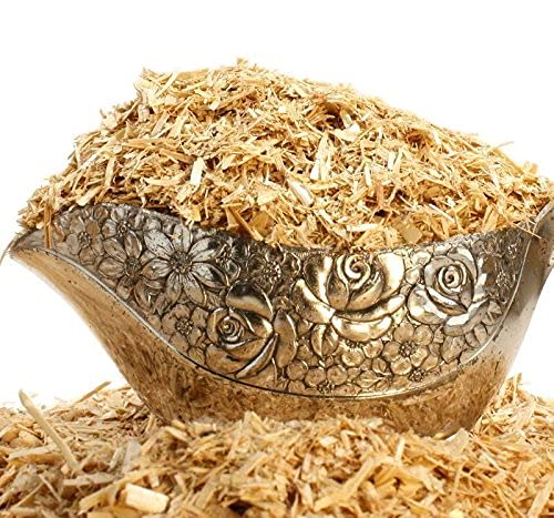 Meyer Imports Decorative Yellow Golden Hay Flakes – Miniature Flakes for Paintings/Decor/Gardening/Halloween Gifts/Interior/Art Work – Single Pack of 4 Oz