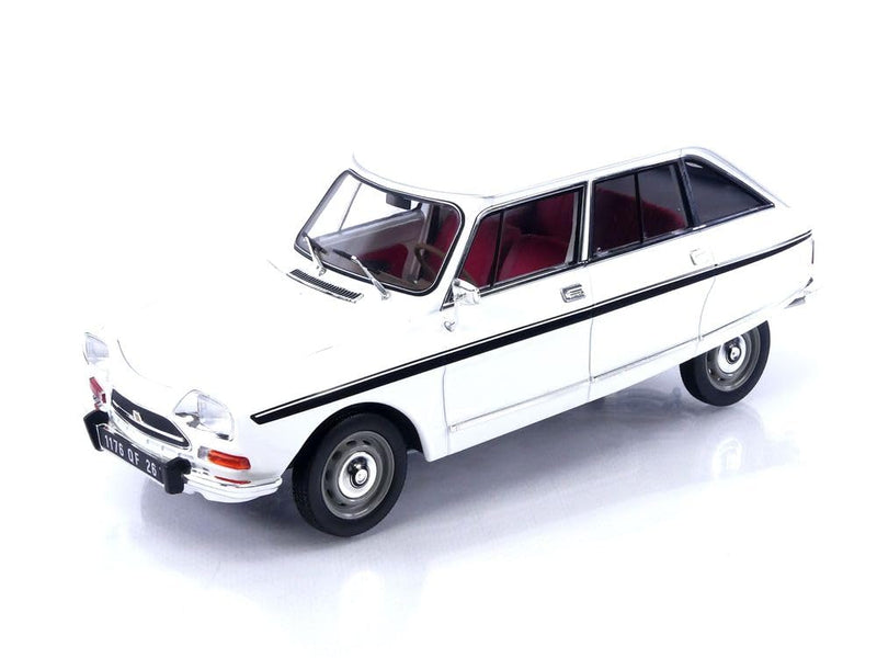 Motor city classics 1:18 Scale Diecast | Citroën Ami Super 1974 Meije White | NOREV 181679