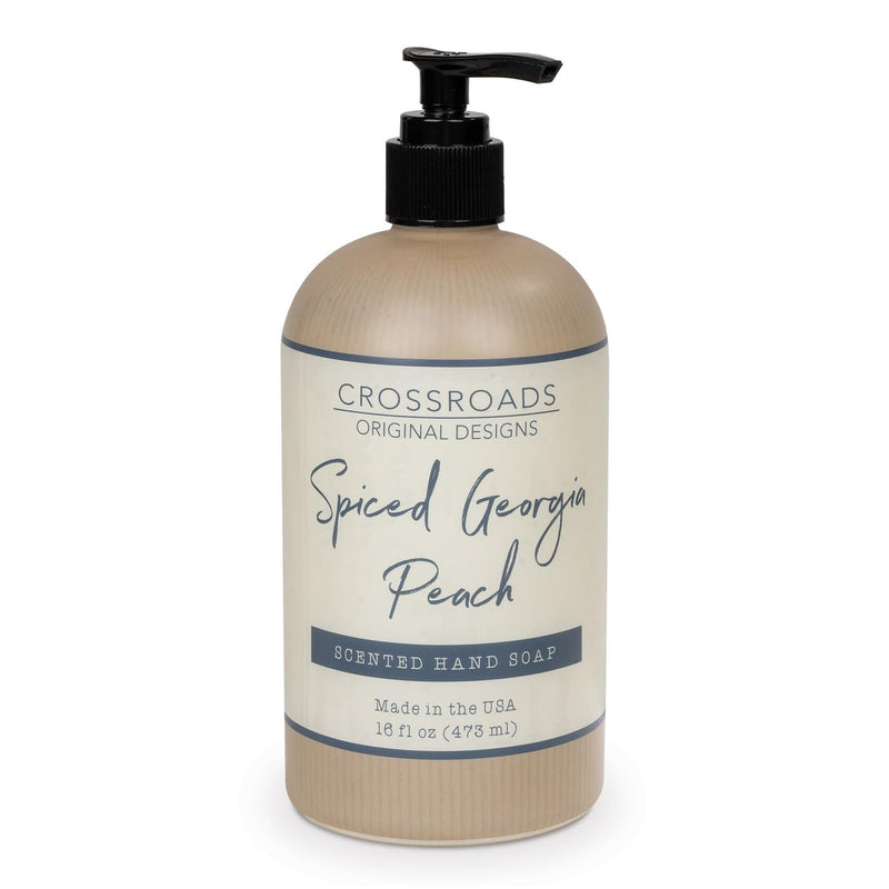 Crossroads Original Designs Spiced Georgia Peach Soap - 16 oz., Scented Hand Soap