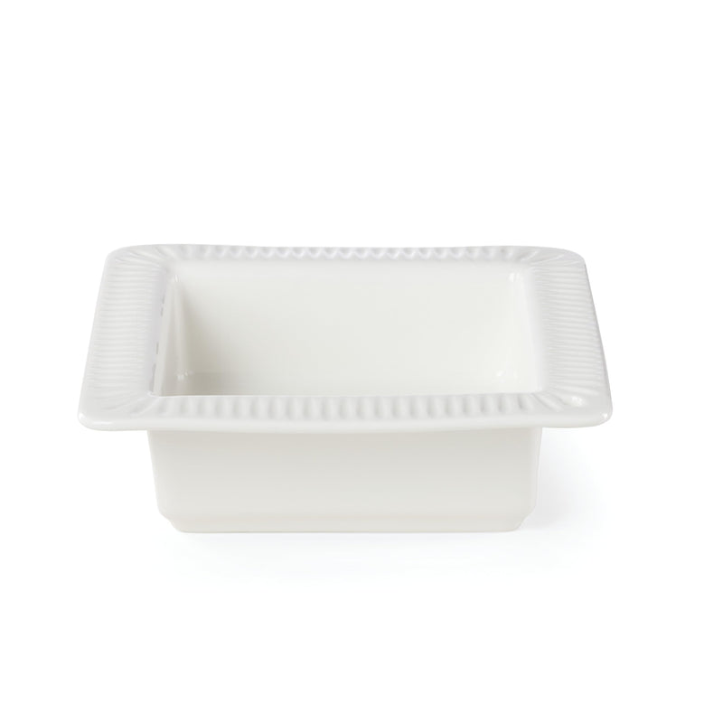 Lenox Profile Poppers Square Bowl, 1.63, White