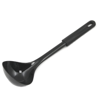 Chef Craft Basic Nylon Cooking/Serving Ladle, 12", Black