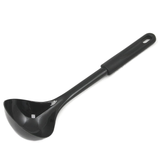 Chef Craft Basic Nylon Cooking/Serving Ladle, 12", Black