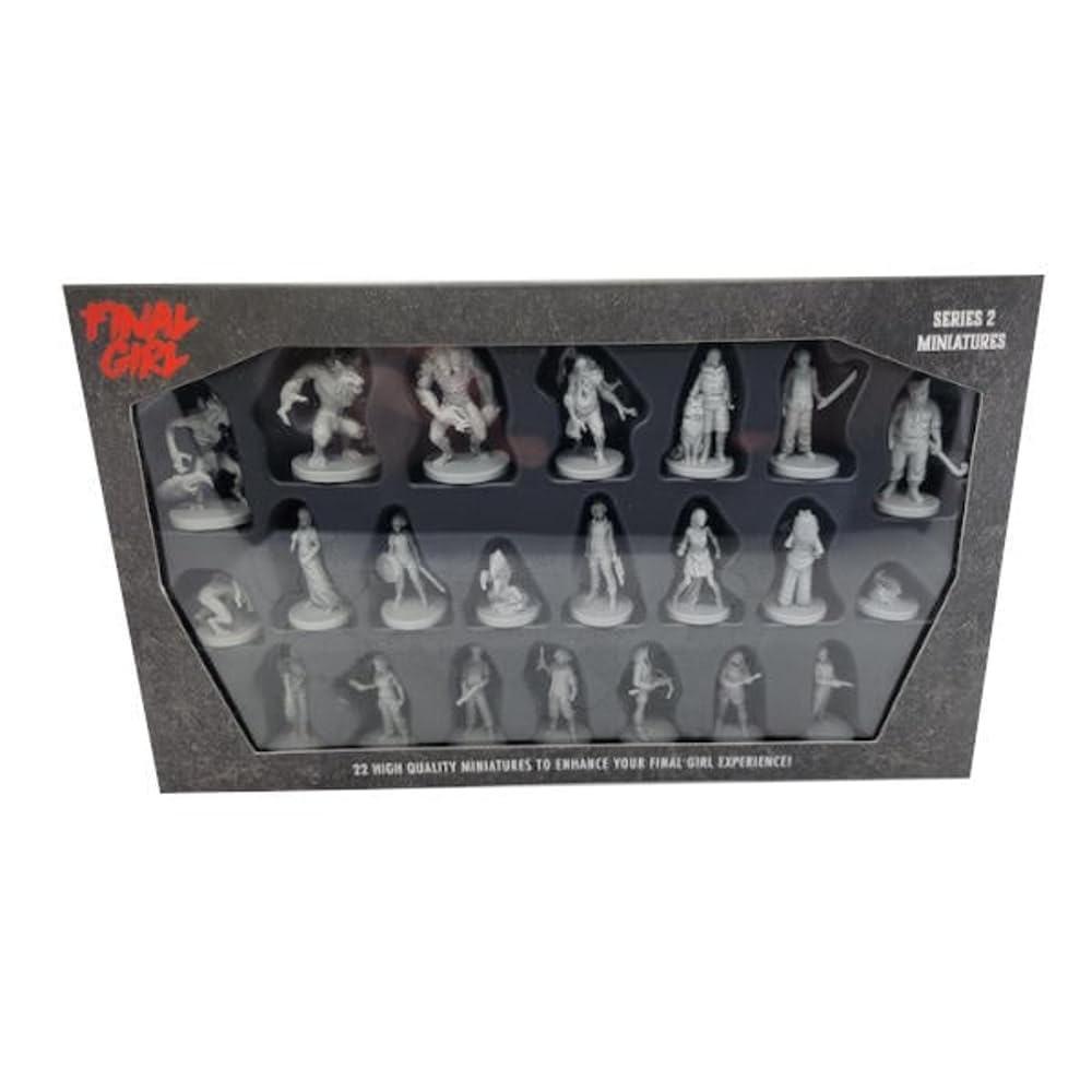 Final Girl: Wave 2: Miniatures Box – Accessory to The Board Game by Van Ryder Games – Core Box and One Feature Film Box is Required to Play - 1 Player – Teens and Adults Ages 14+