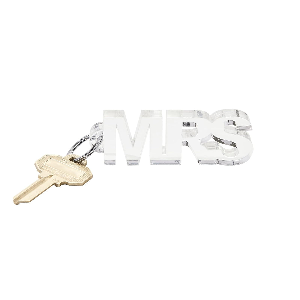 Oventure Keychain, Clear, Modern