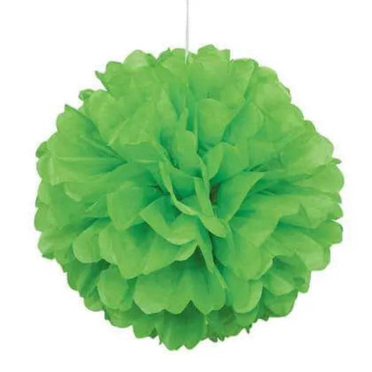 Unique Industries 16" Lime Green Tissue Paper Pom Pom