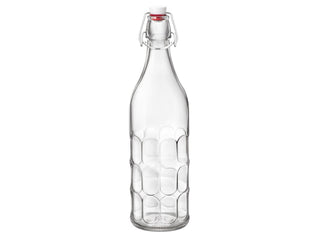 Bormioli Rocco Bottle, 33.8 Ounces, Transparent