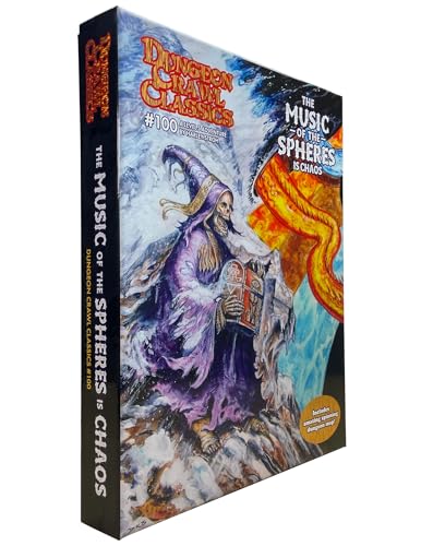 Goodman Games Dungeon Crawl Classics #100: The Music of The Spheres is Chaos - Boxed Set,Black