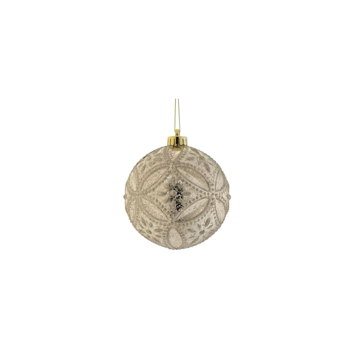 Regency International Hanging Ornament, 5-Inch, Taupe