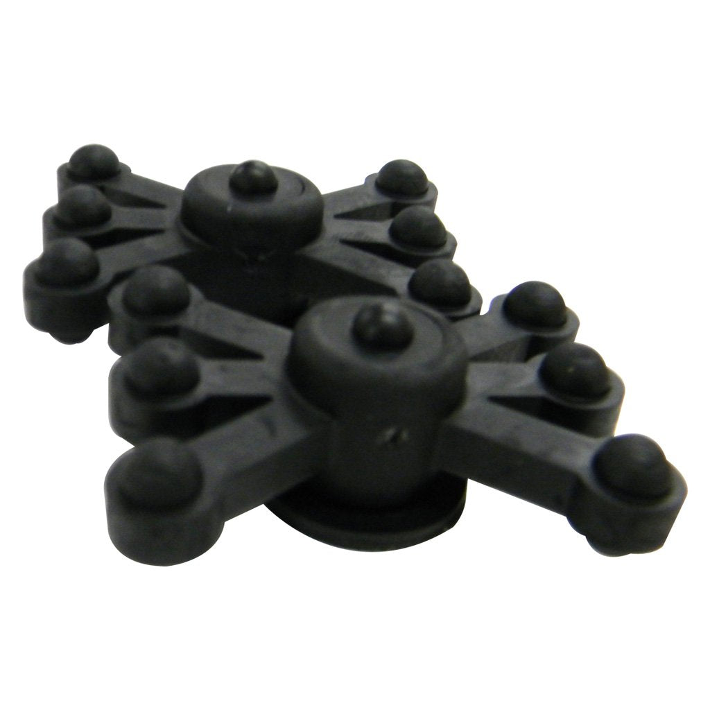 BowJax MonsterJax Solid Limb Dampener for Crossbow (2 Pack), Black