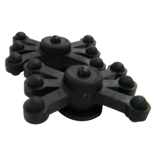BowJax MonsterJax Solid Limb Dampener for Crossbow (2 Pack), Black
