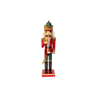 Kurt S. Adler Figurine, 15", Red & Green