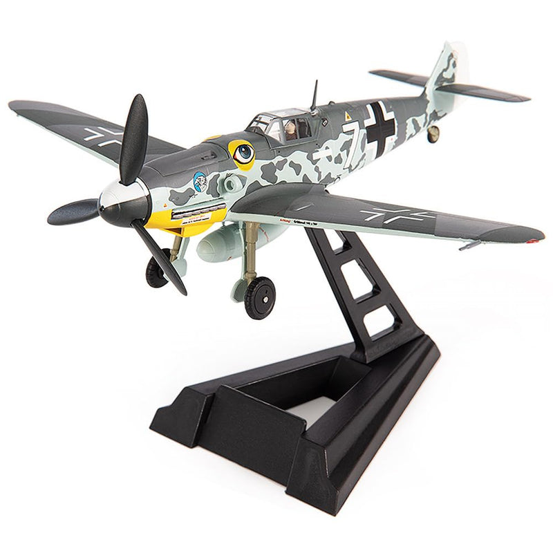 Motor city classics JC Wings | 1:72 Scale Model Military Aircrafts | BF 109G-6, Luftwaffe, JG 51, Bulgaria, 1944 | Model JCW-72-BF109-002