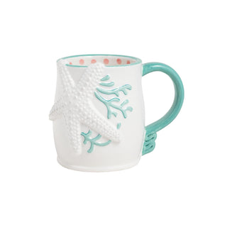 Mud Pie Drinking Cup, 15 Ounces, White
