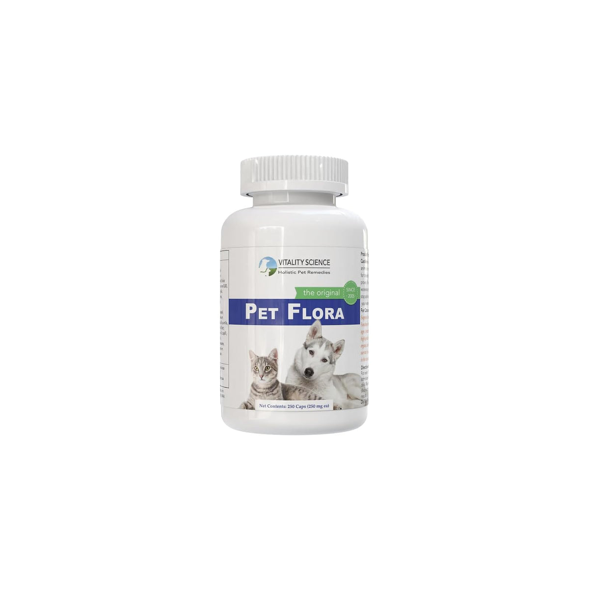 Vitality Science Animal Nutritional Supplement, 250 Caps