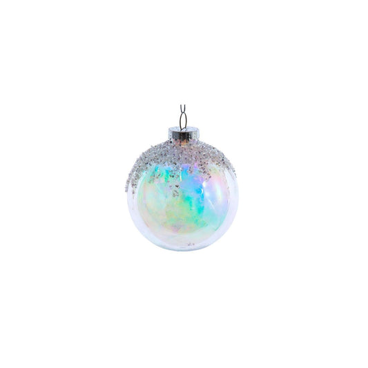 Kurt S. Adler Hanging Ornament, Iridescent (Gold, Silver), Traditional