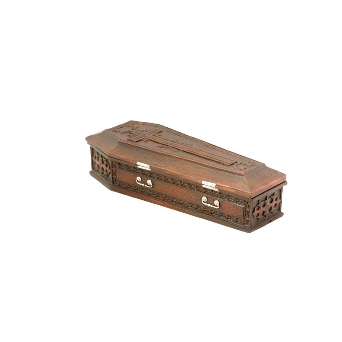 Dycica Storage Box, 7.68 x 3.35 x 1.97 inches, Brown