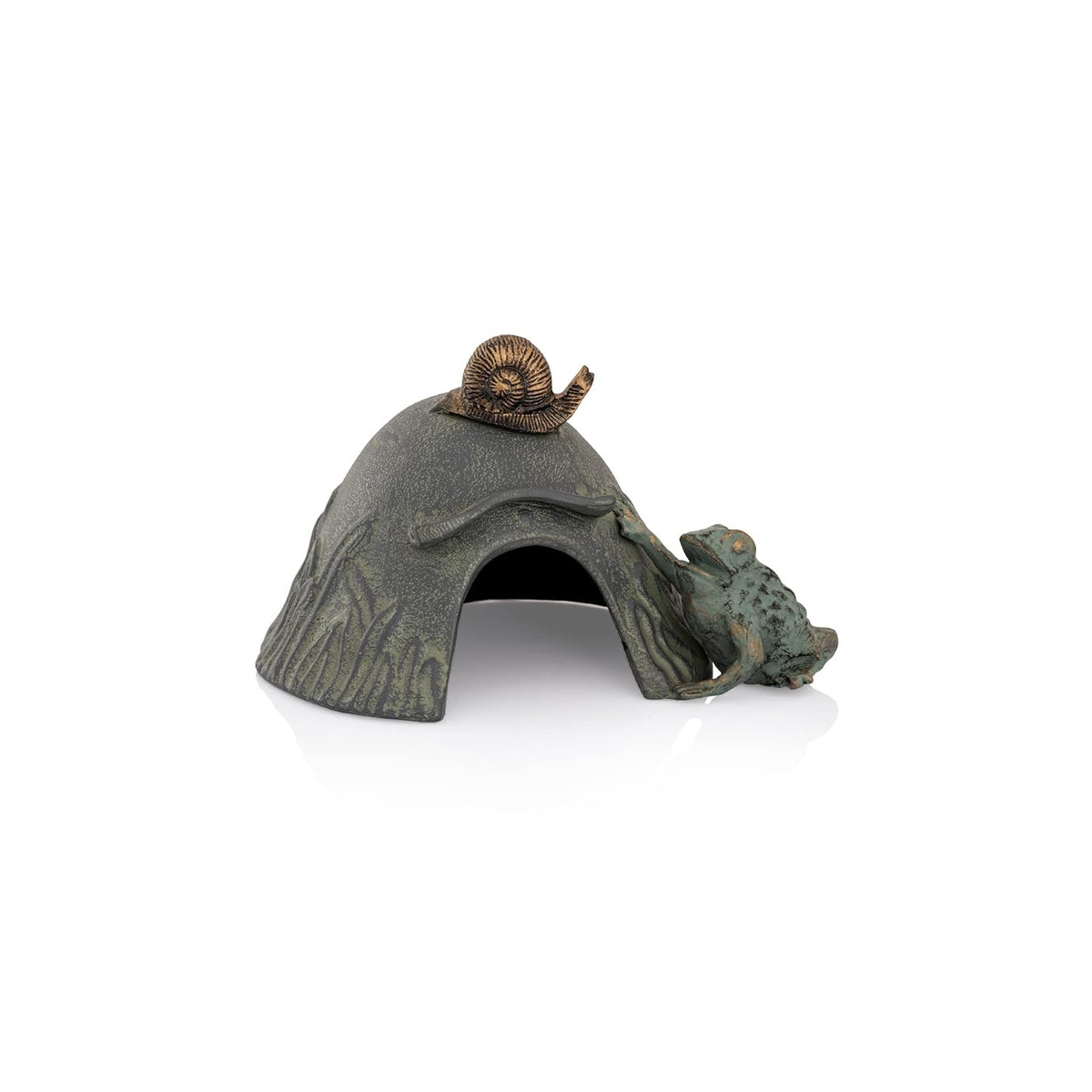 SPI Sculpture, 7"H 12.5"W 9.5"D, Gray