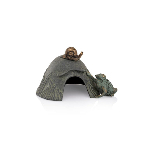 SPI Sculpture, 7"H 12.5"W 9.5"D, Gray