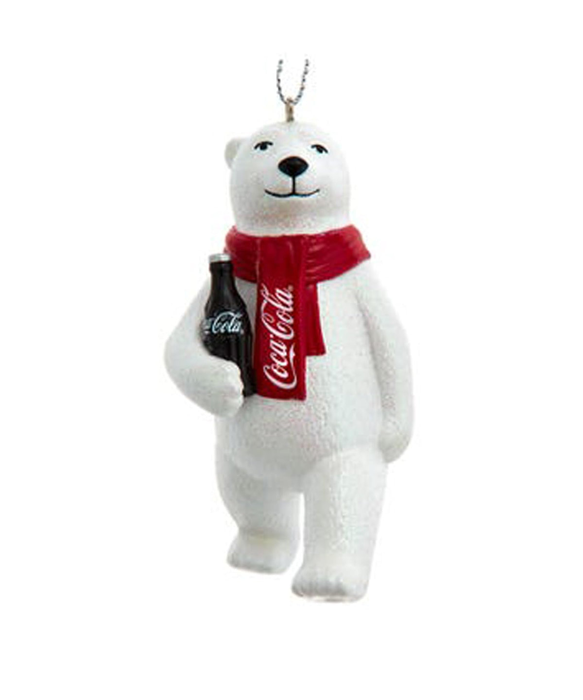 Kurt S. Adler Hanging Ornament, 3.5 Inch, White