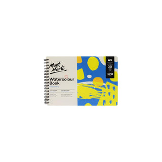 Mont Marte Art Media Paper, A5 (5.8 x 8.3in), White, Glossy