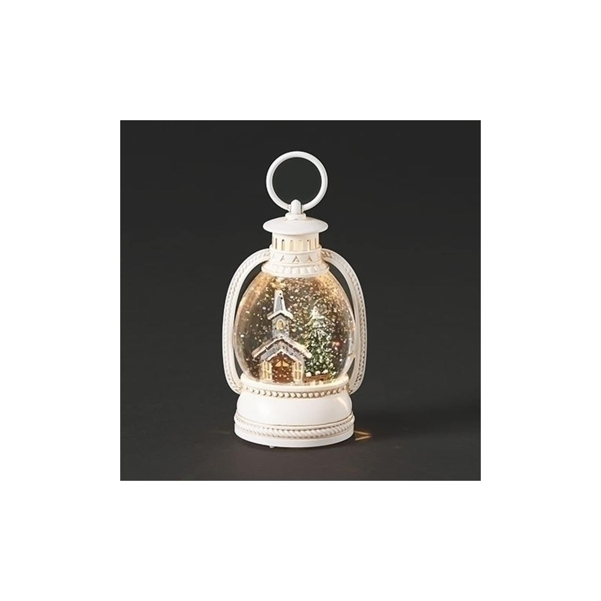 Roman Snow Globe, Red and Green, Classic