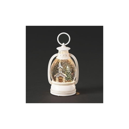 Roman Snow Globe, Red and Green, Classic