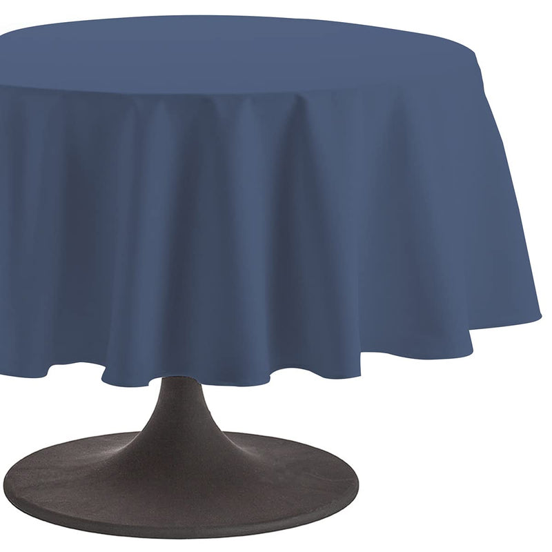 Coucke Cyclades Plain Cotton Round Tablecloth 180 cm