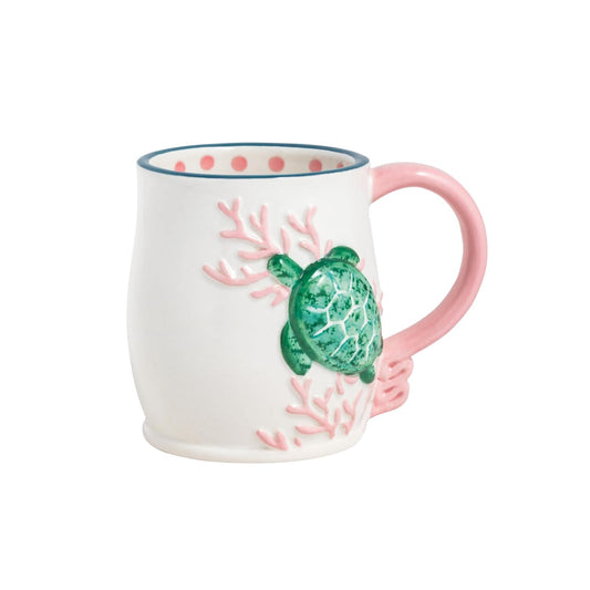 Mud Pie Drinking Cup, 15 Ounces, White