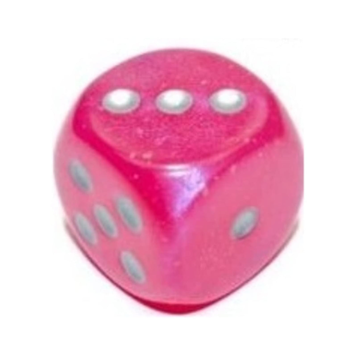 Chessex Game Dice, 1 Count (Pack of 1), Pink