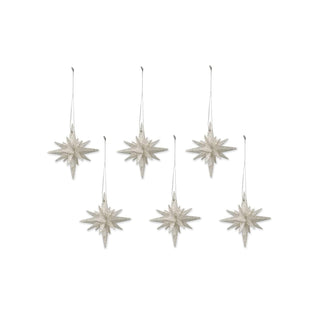 Bethany Lowe Hanging Ornament, 2.75 inches, Platinum