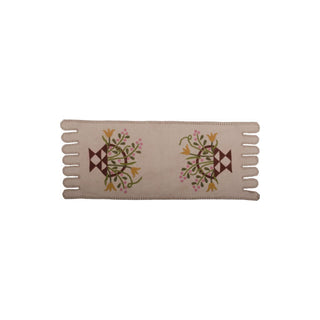 Home Collections by Raghu Table Runner, One Size, Cream