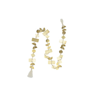 Foreside Home and Garden Garland, Gold
