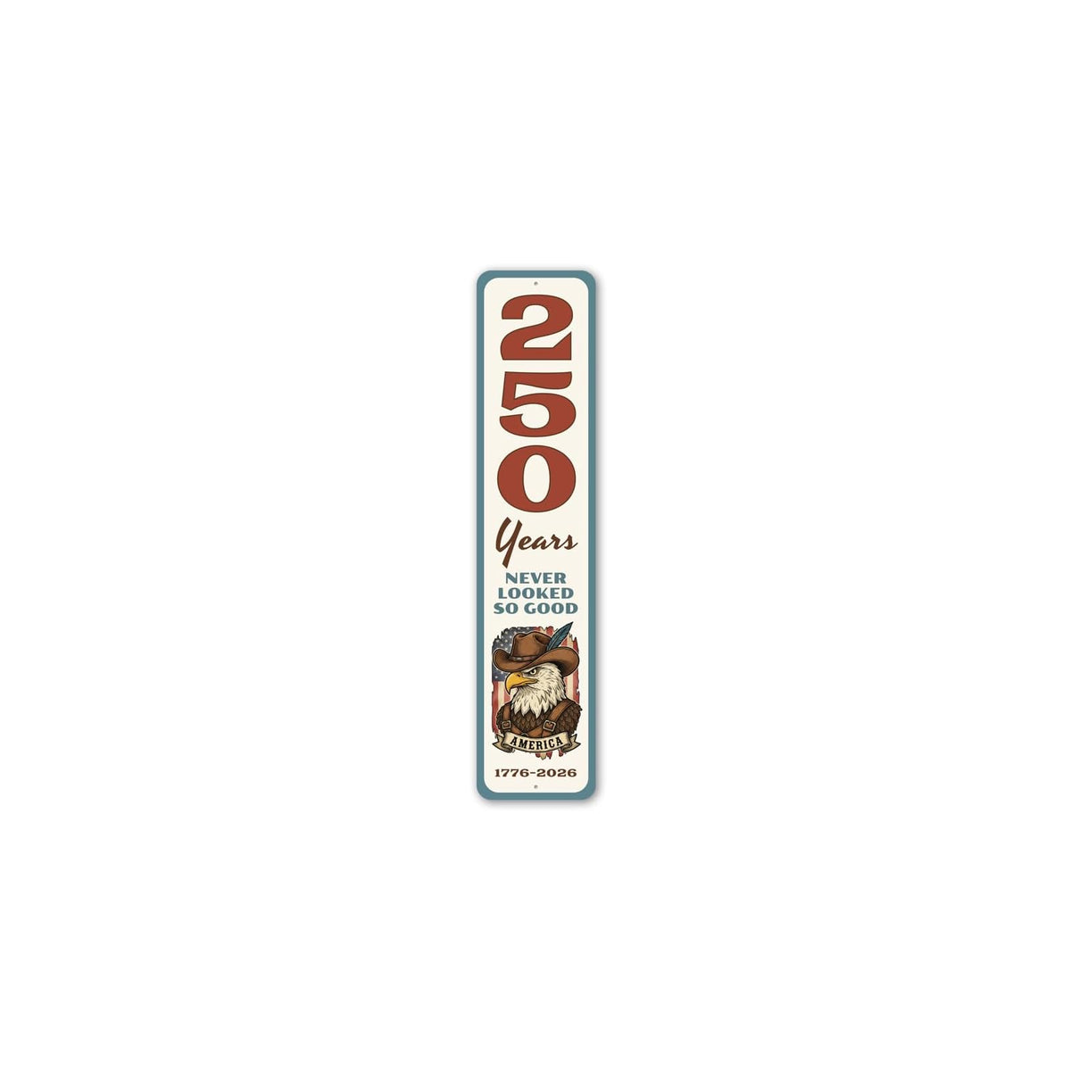 Lizton Sign Shop Decorative Signage, b) 4 x 18 Inches, Red