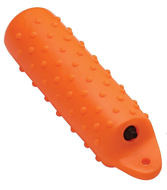 Dokken Dog Supply LARGE Rubber Knobby Dummy Orange | KLO1 | Hunting Dog Training Dokken's DeadFowl