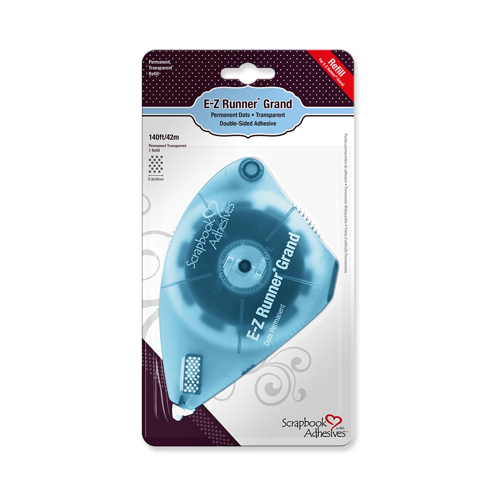 Scrapbook Adhesives Adhesive Tapes, 140ft, Clear