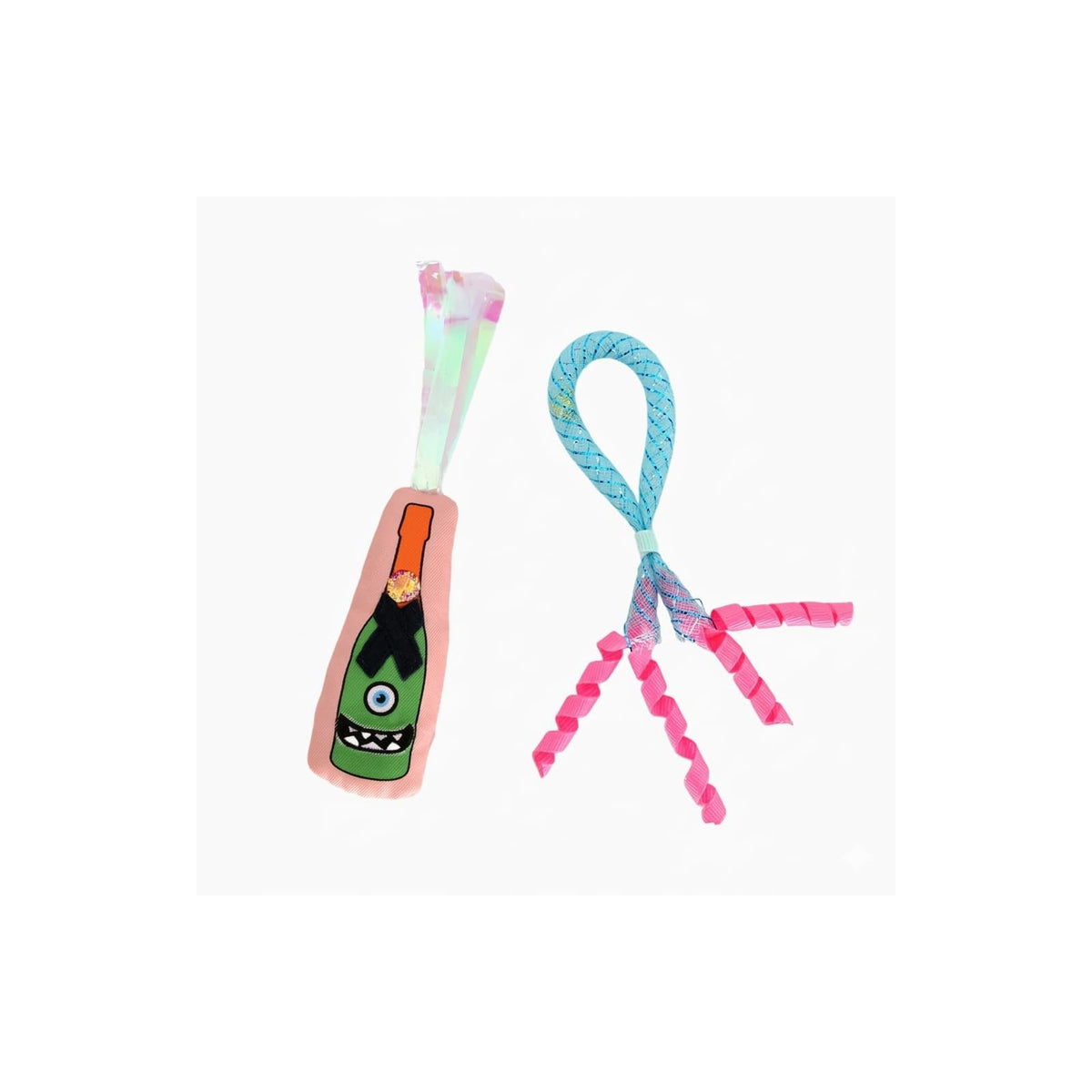 HugSmart Pet Toy, 4"x2"x0.8", Multicolor