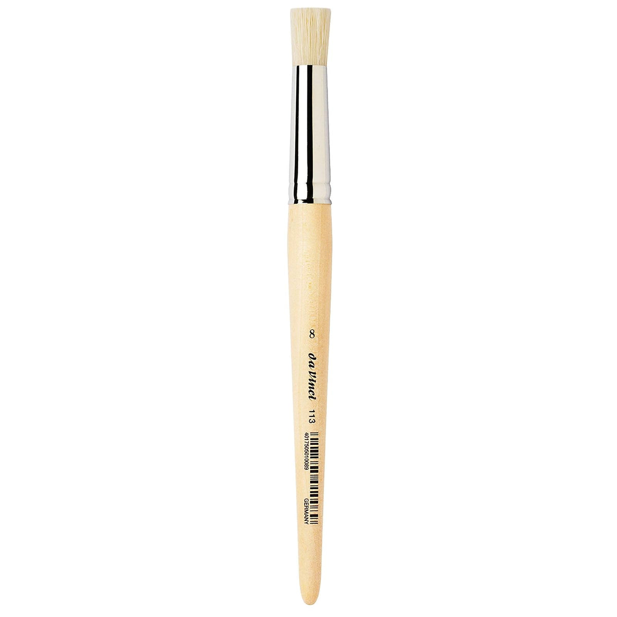 da Vinci Paint Brush, Size 8, Nickel,white