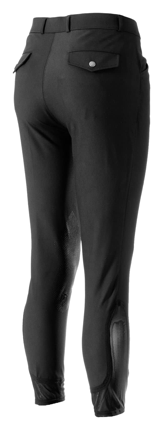 Equinavia Erik Mens Silicone Knee Patch Breeches | Horse Riding Pants - Black - 36