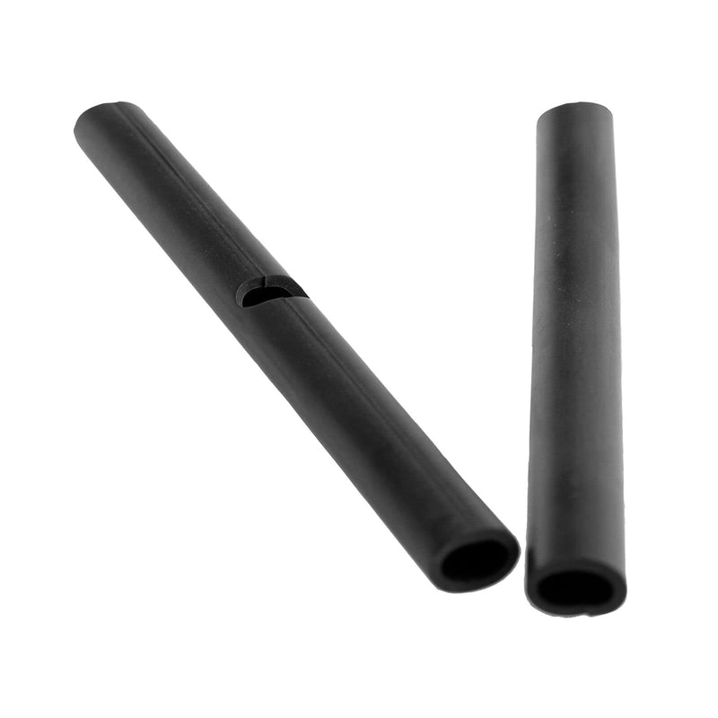 HORZE Rubber Spur Guards - Black - One Size