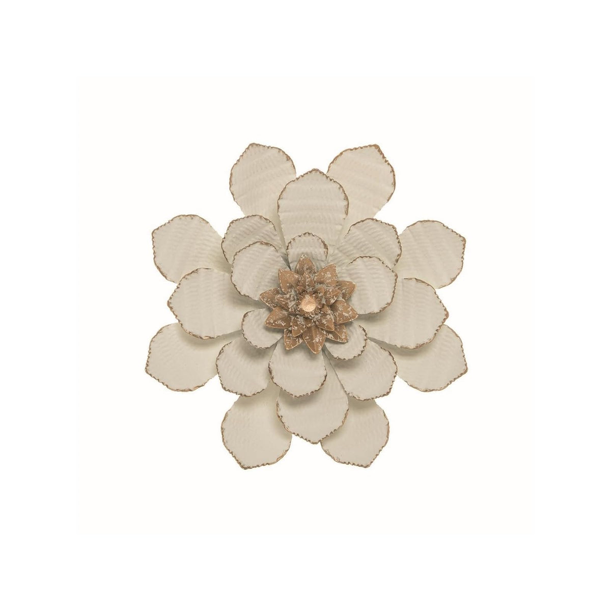Foreside Home and Garden Wall Art, 8.8"L x 2.3"W, White