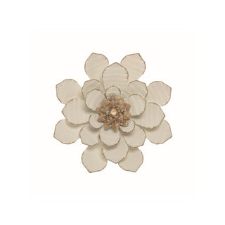 Foreside Home and Garden Wall Art, 8.8"L x 2.3"W, White