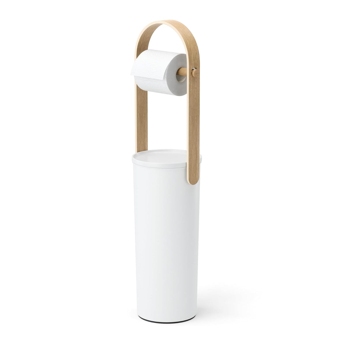 Umbra Toilet Paper Holder, 27 x 7.25 inches, White/Natural