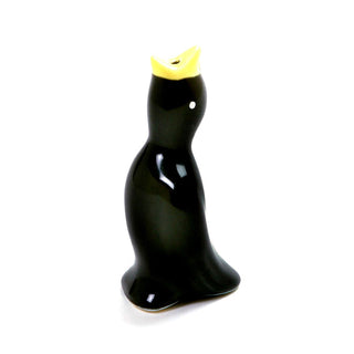 Norpro Ceramic Pie Bird, 4in/10cm tall, Black