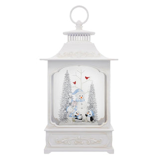 Kurt S. Adler Snow Globe, White, Classic