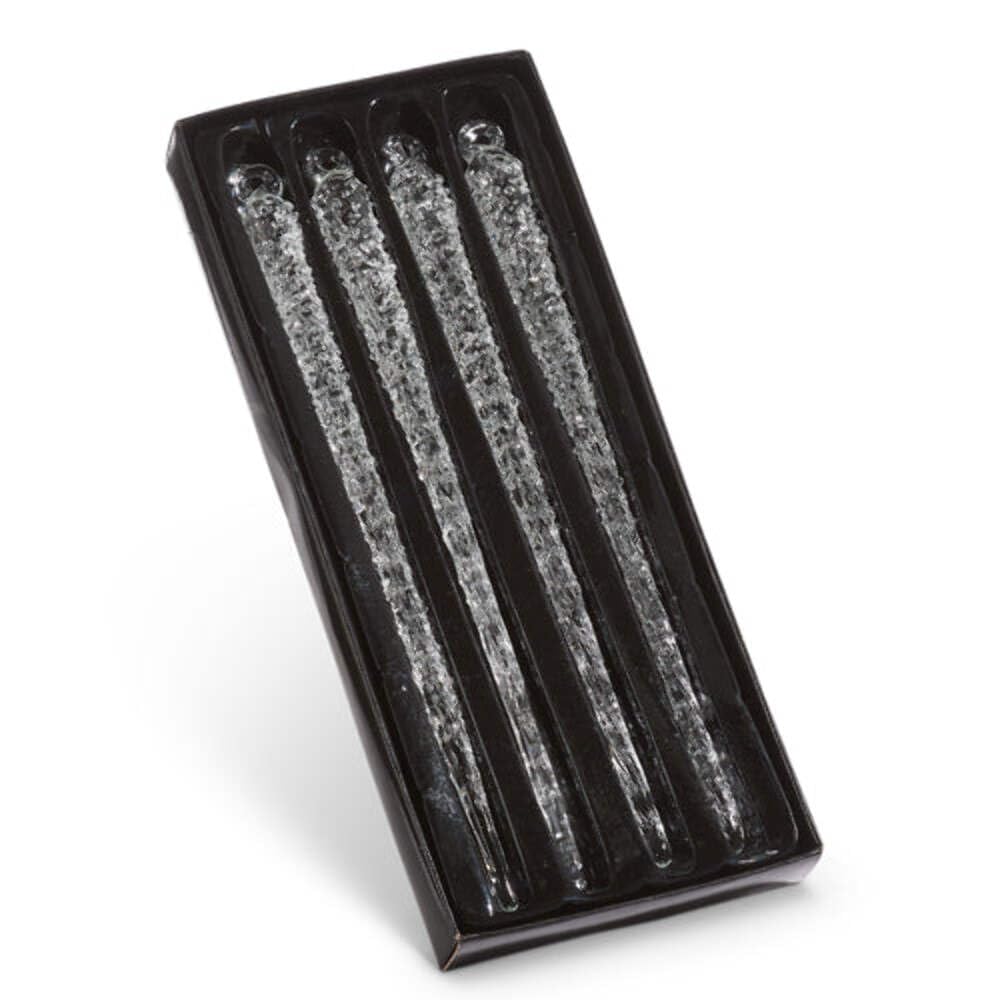 RAZ Imports Hanging Ornament, 9 inches, Clear (Ornament), Black (Cord)
