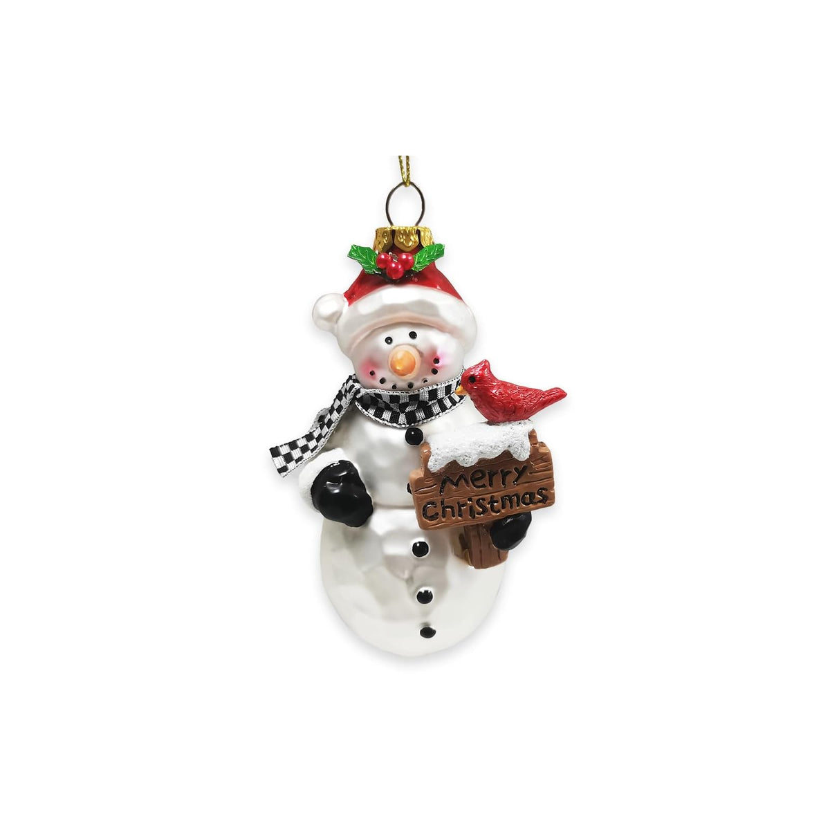 OrnamentallyYou Hanging Ornament, 2.4in (L) x 2in (W) x 4.9in (H), Frosty Neighb
