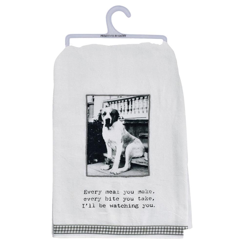 Primitives by Kathy 73098 Kitchen Towel Every Meal You Make, 28-inch